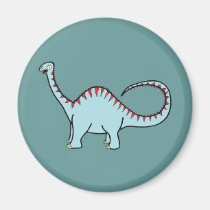 BlåttDiplodocus Magnet