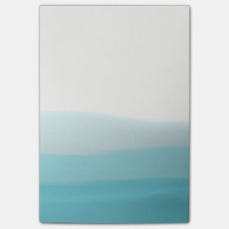 Blåttdoppfärg postar det noterar post-it block