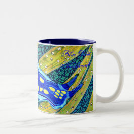 BlåttDorid mugg