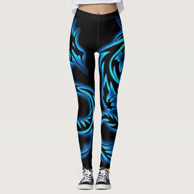 BLÅTTDRAKE LEGGINGS (Framsida)
