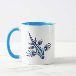 Blåttdrake Nudibranch Mugg