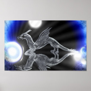 Blåttdrake Poster