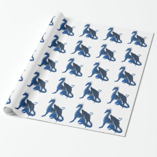 Blåttdrake Presentpapper