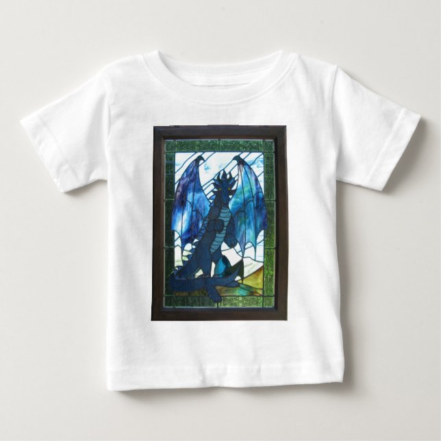 Blåttdrake T Shirt (Framsida)