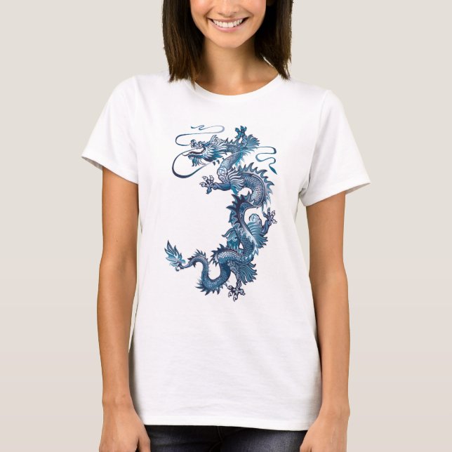 Blåttdrake T-shirt (Framsida)