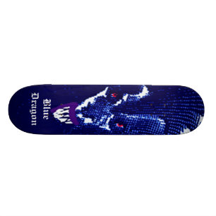 BlåttdrakeSkateboard Mini Skateboard Bräda 18,5 Cm