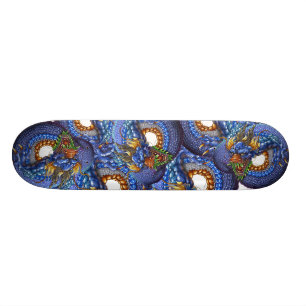 BlåttdrakeSkateboard Mini Skateboard Bräda 18,5 Cm