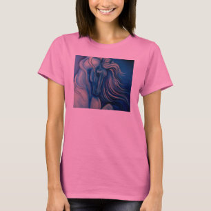 Blåttdramahäst Tee