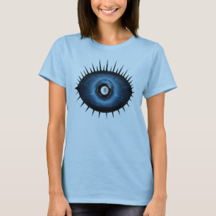 BlåttEightball öga Tee Shirt