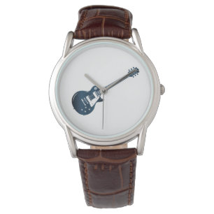 Blåttelkraftgitarr Armbandsur