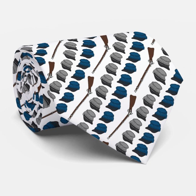 Blåtten och gråtten slips (Rullad)