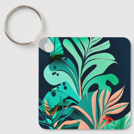 Blätter Nyckelring