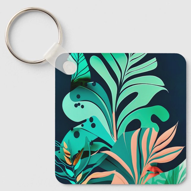 Blätter Nyckelring (Framsida)
