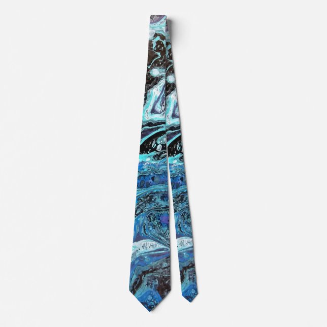 BlåttexplosionTie Slips (Framsida)