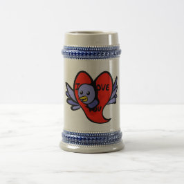 Blåttfågel av valentines day Stein Sejdel