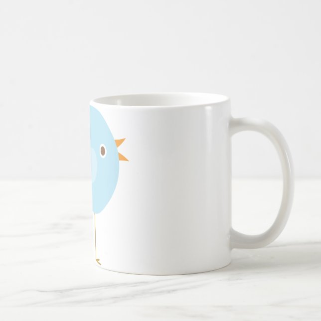 Blåttfågel Kaffemugg (Höger)