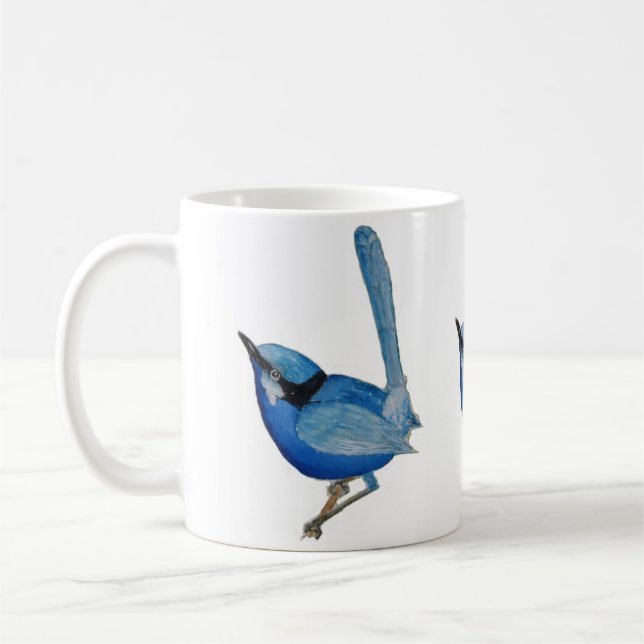 Blåttfågelmugg Kaffemugg (Vänster)