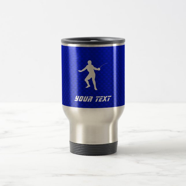 Blåttfäktning Resemugg (Center)