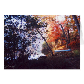 Blåttfartyg Hälsningskort