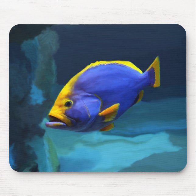 Blåttfiskmousepad Musmatta (Framsidan)