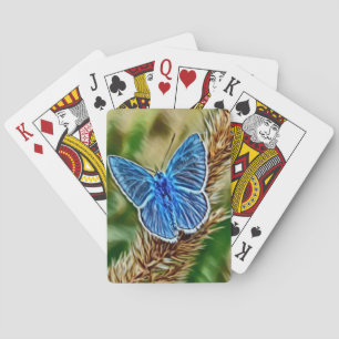 Blåttfjäril Casinokort
