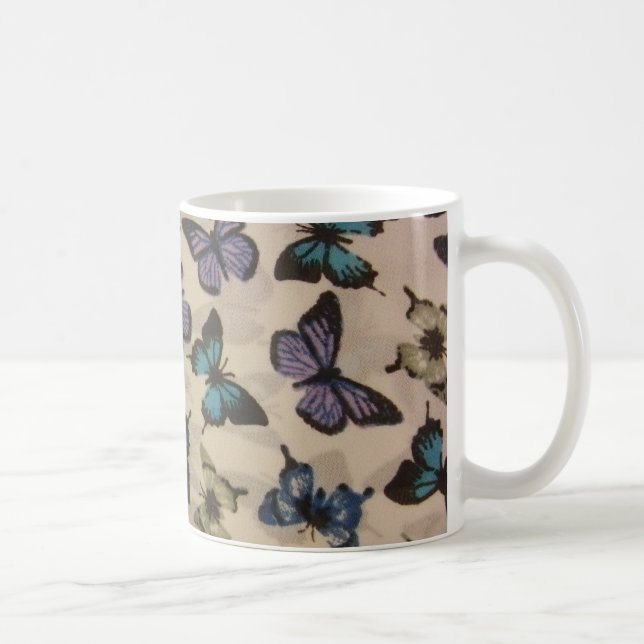 Blåttfjärilar Kaffemugg (Höger)