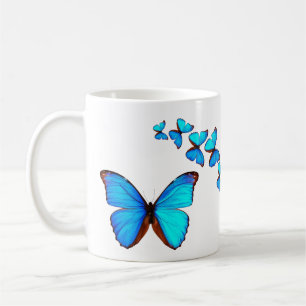 Blåttfjärilar Kaffemugg