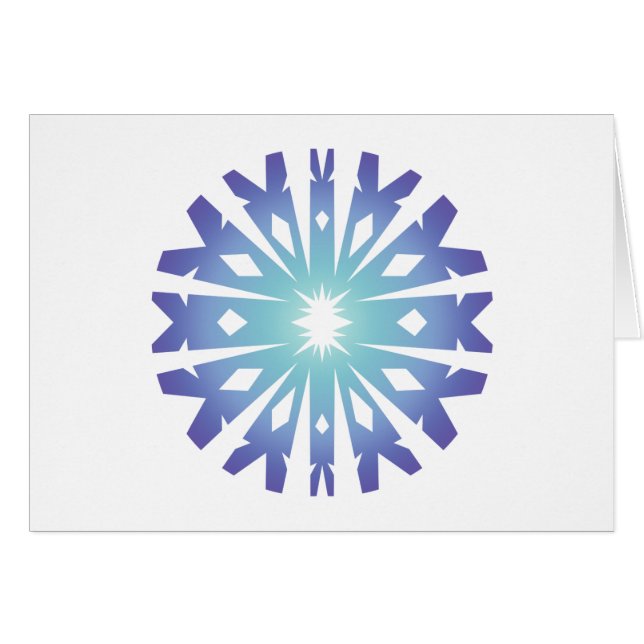 Blåttflinga VIII Hälsningskort (Framsidan Horizontal)