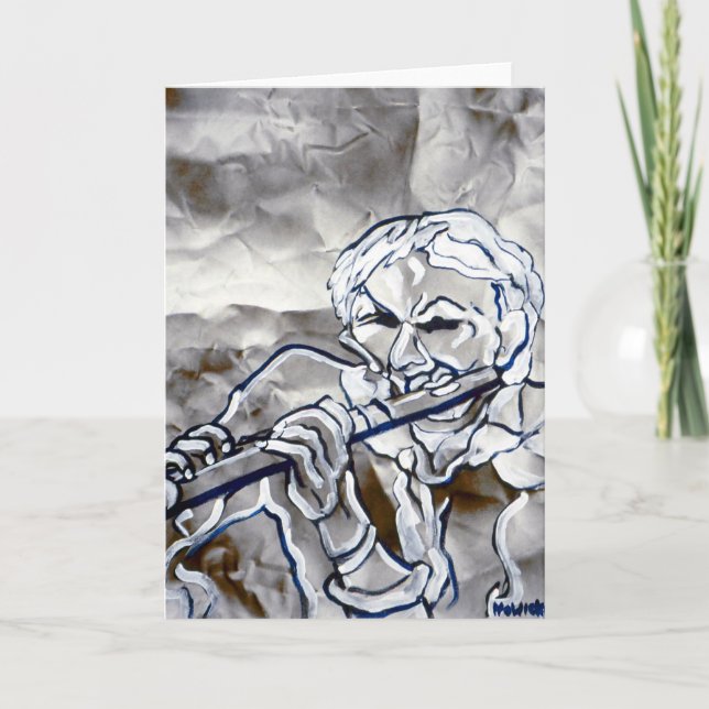 BLÅTTFLÖJT 3000x3801 Kort (Framsida)