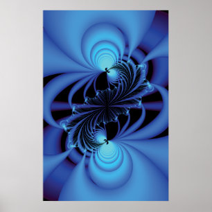 BlåttfredFractal Poster