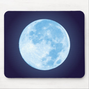 Blåttfullmåne Mousepad Musmatta