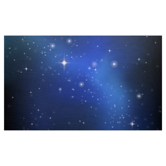 Blåttgalax Tyg (Yard)