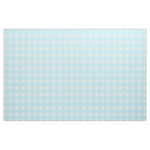 BlåttGingham Tyg