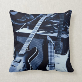 Blåttgitarrer Kudde
