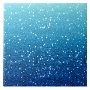 blåttglitter kakelplatta