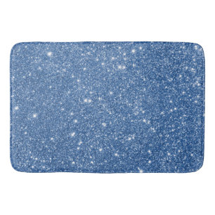 BlåttglitterSparkles Badrumsmatta