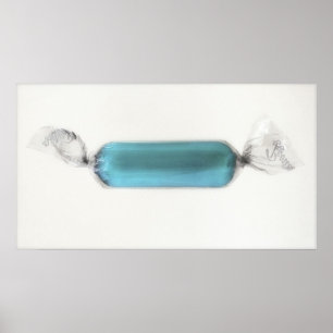 Blåttgodis Poster