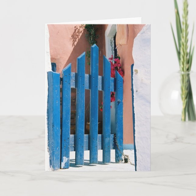 Blåttgrind Kort (Framsida)