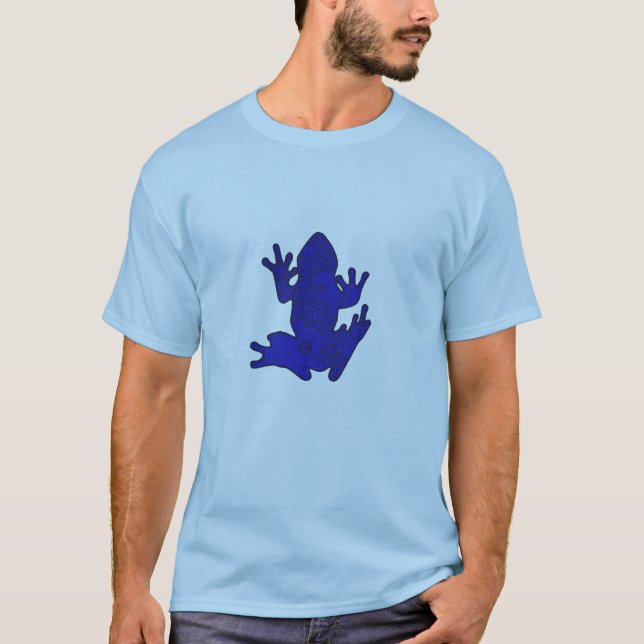 Blåttgrodaskjorta Tee Shirt (Framsida)