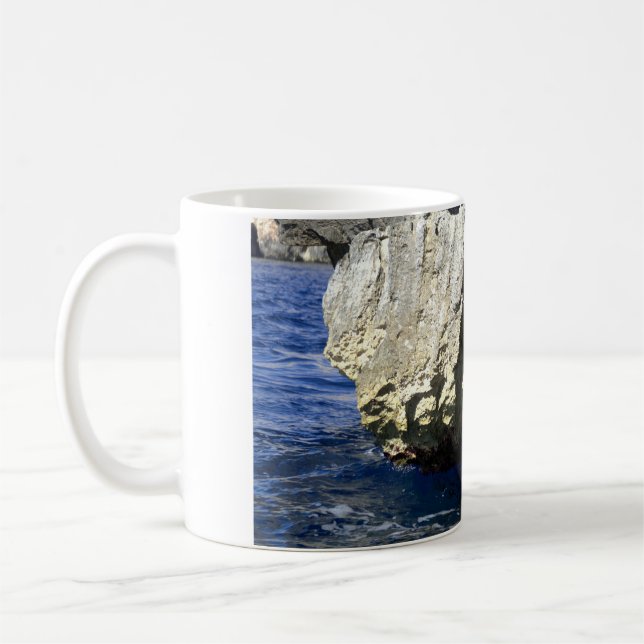 BlåttGrotto, Malta Kaffemugg (Vänster)