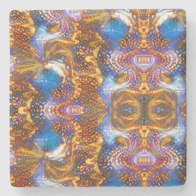 Blåttguld Stenunderlägg (Framsidan)