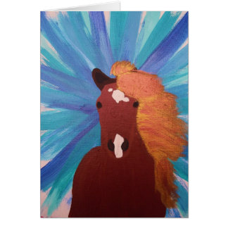 Blåtthäst OBS Kort