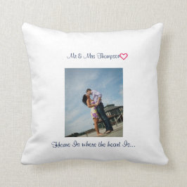 Blåtthav | kopplar ihop den | dekorativ kudde