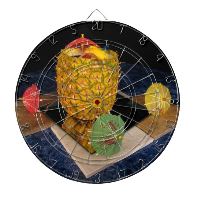 BlåtthawaiiboDartboard Darttavla (Framsidan)