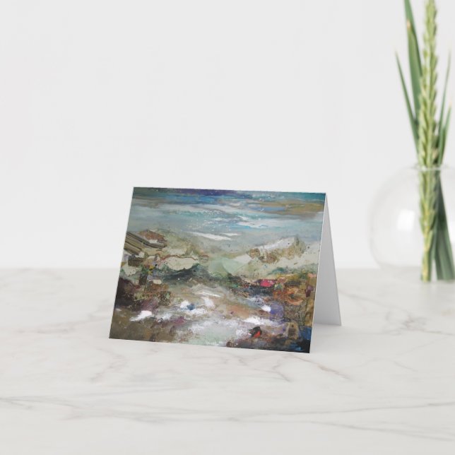 Blåtthorisont Notecard Kort (Framsida)