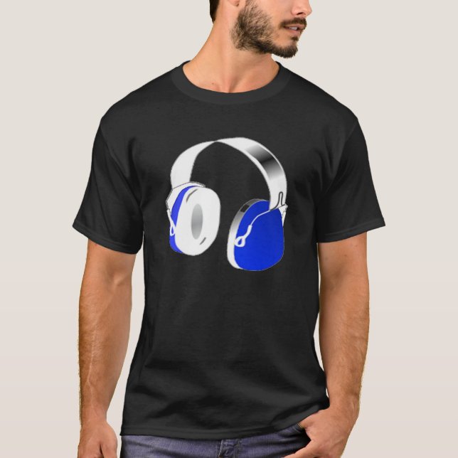 Blåtthörlurar T-shirt (Framsida)