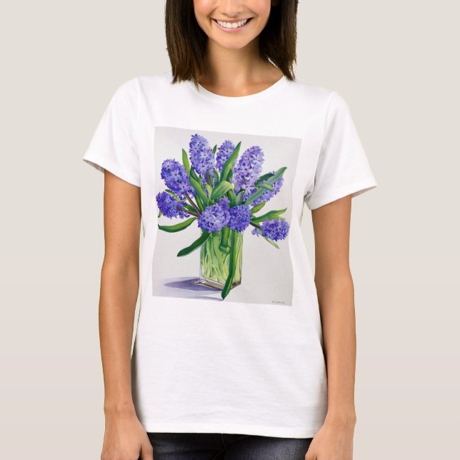 Blåtthyacint Tee Shirt (Framsida)
