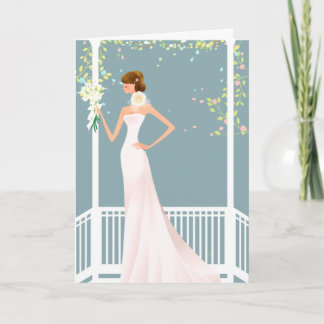 Blåttinbjudningskort för möhippan inbjudan