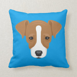 BlåttjackRussell Terrier Kudde