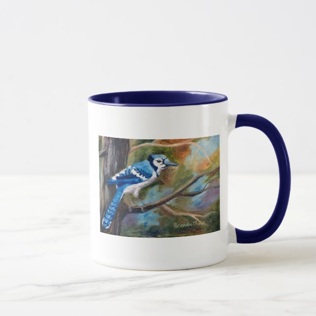 BlåttJay mugg (Höger)